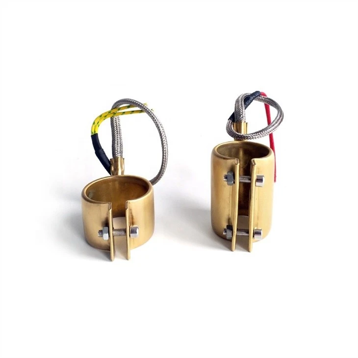 Brass Nozzle Band Heater Element With Thermocouple